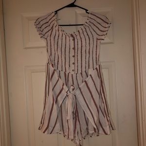 XL White Romper
